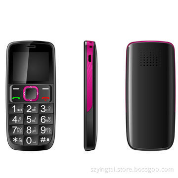 Unlocked GSM phone for senior/old man with SOS big button, flashlight, CE and RoHS approvals